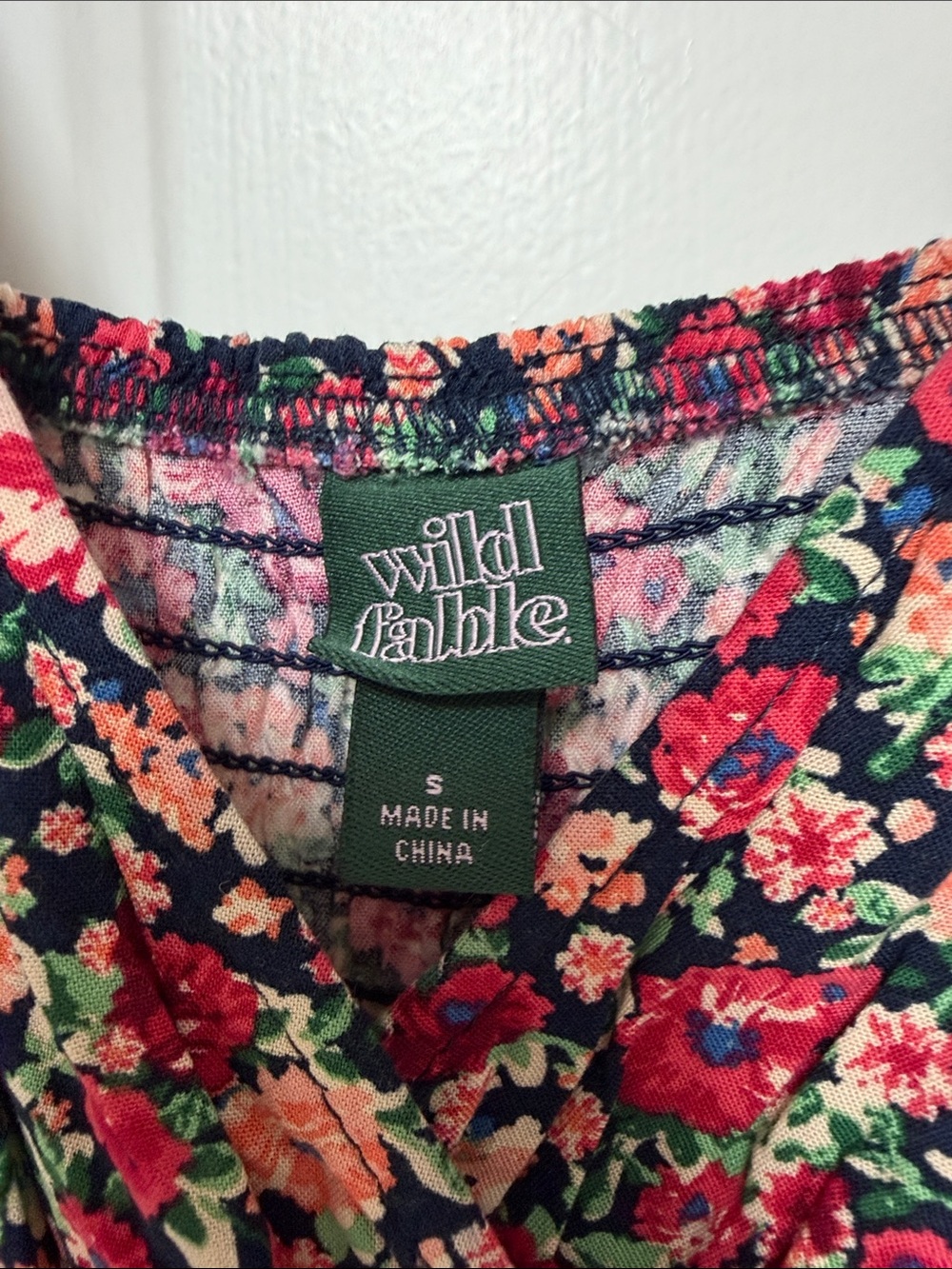 wild fable Floral Romper in Red and Green - Picture 2 of 6